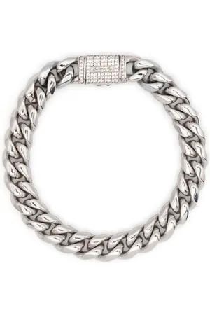 DARKAI Pulsera de cadena bañada en oro