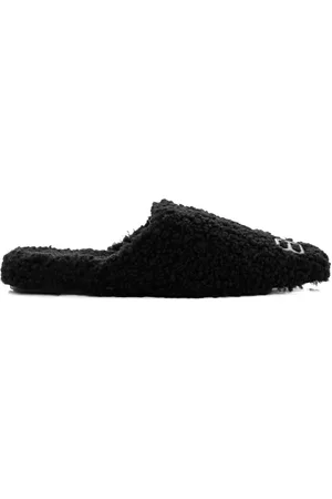 Balenciaga Slippers BB Cozy Black