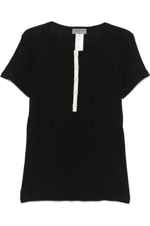 YOHJI YAMAMOTO Camiseta de canalé