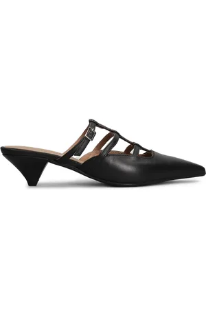 carmens Mules con tacón de 30 mm