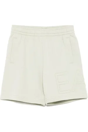 EA7 Bermudas con logo estampado