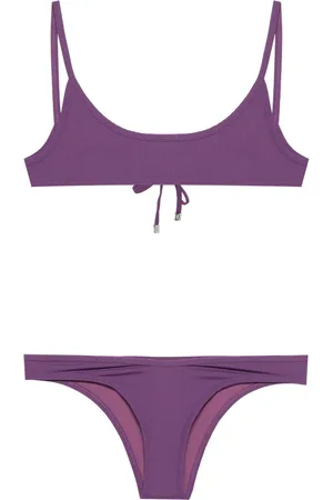 The Attico Bikini de canalé fino