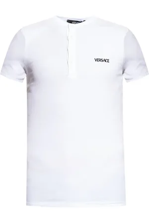 VERSACE Camiseta con logo bordado