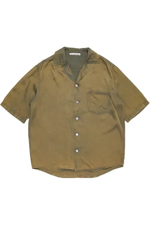 Acne Studios Camiseta con efecto degradado