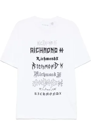 John Richmond Camiseta con logo estampado