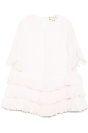 Stella McCartney Vestido con cuello redondo