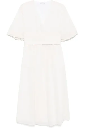 Fabiana Filippi Vestido corto a rayas