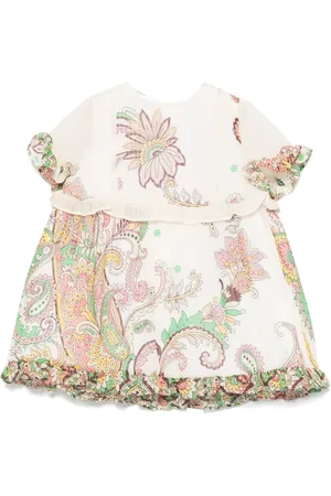 Etro Vestido con estampado de cachemira