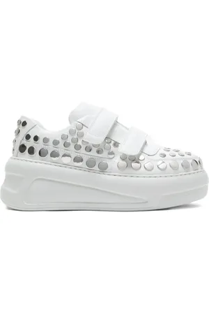 Acne Studios Zapatillas con cierre autoadherente y plataforma