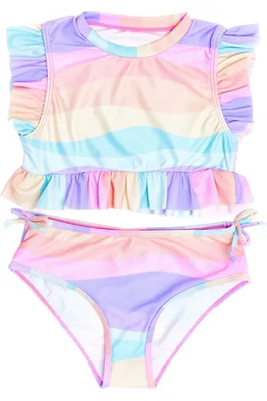 SOLISWIM KIDS Tankini con volantes