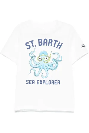 MC2 SAINT BARTH Camiseta con estampado gráfico