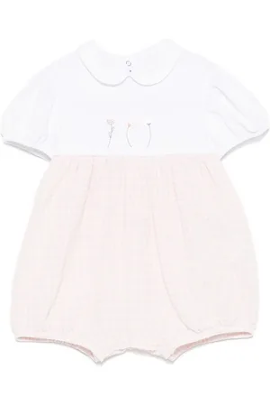 Il gufo Body a cuadros gingham