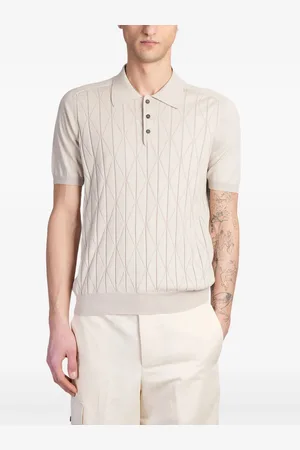 Roberto Collina Polo con detalle calado