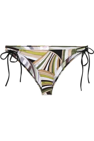 Puccini Bragas de bikini con motivo Marmo