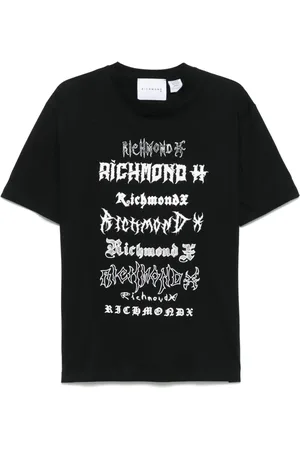 John Richmond Camiseta con logo estampado