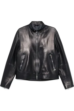 brett johnson Chaqueta bómber de piel