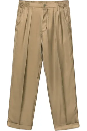 Tom Ford Pantalones de sarga y seda