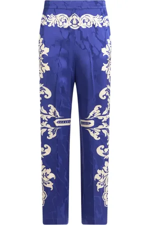 Etro Pantalones ajustados con estampado barroco