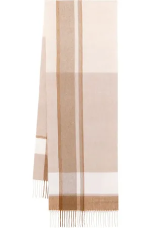 N.PEAL Pashmina a cuadros de cachemira
