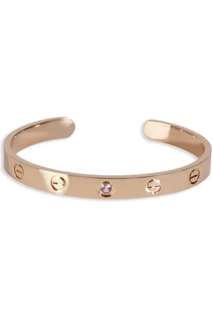 Cartier Brazalete Love en oro de 18 ct con zafiro