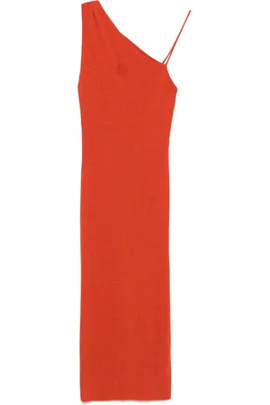 Nanushka Vestido midi asimétrico