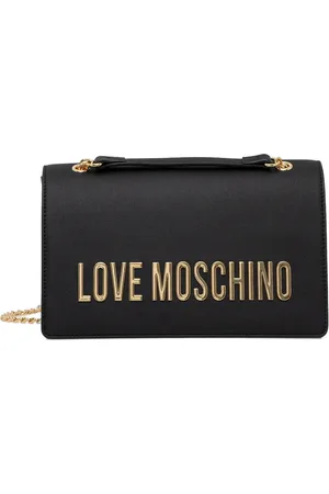 Moschino Bolso de hombro con letras del logo