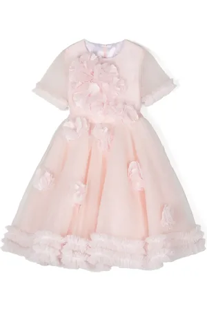 Marchesa Notte Vestido detalle floral