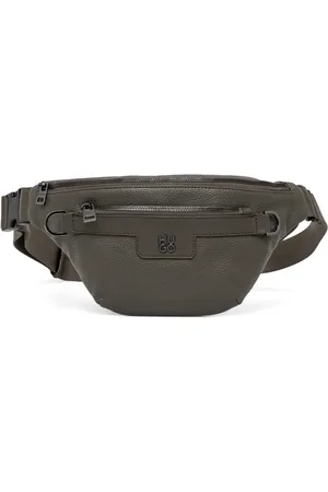 HUGO BOSS Riñonera de piel artificial