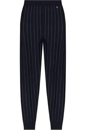 Stella McCartney Pantalones de chándal a rayas diplomáticas