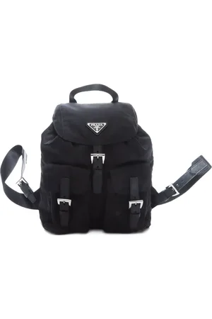 Prada Mochila con logo triangular 2000-2020