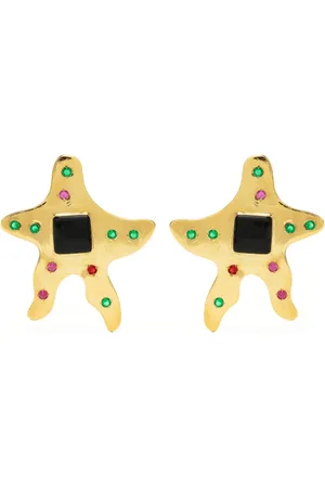 Liya Pendientes con diseño de estrella