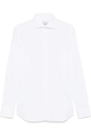 D4.0 Camisa con cuello italiano