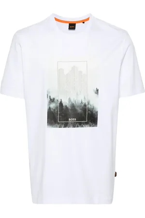 HUGO BOSS Camiseta con fotografía estampada