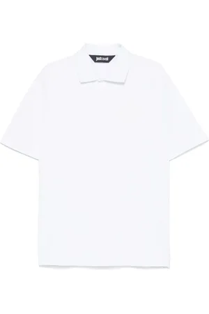 Roberto Cavalli Polo con logo estampado