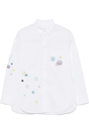 Paul Smith Camiseta con bordado floral