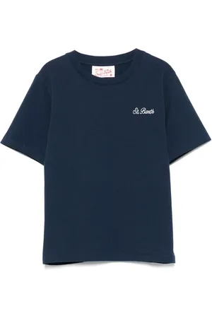 MC2 SAINT BARTH Camiseta con logo bordado