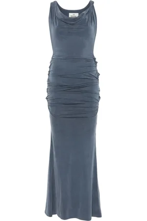 Vivienne Westwood Vestido largo fruncido