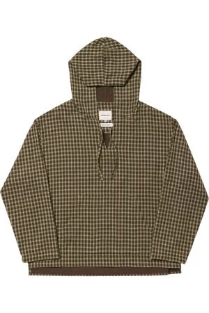 Nicholas Daley Sudadera a cuadros con capucha