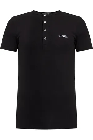 VERSACE Camiseta con logo bordado