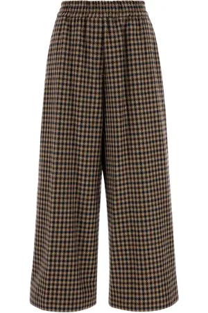 Max Mara Pantalones Ebe a cuadros