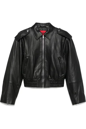 HUGO BOSS Chaqueta bómber de piel