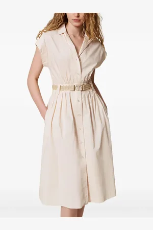 Twin-Set Vestido con botones