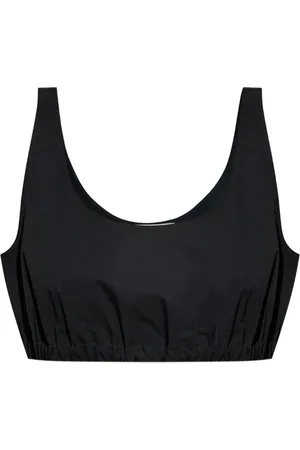 Tory Burch Top corto plisado