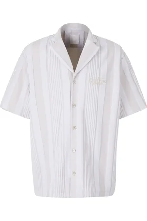 Givenchy Camisa texturizada a rayas