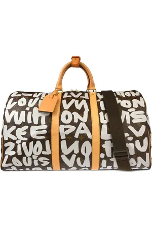LOUIS VUITTON Bolso de viaje Keepall 50 de Louis Vuitton x Stephen Sprouse 2001