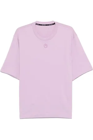 Marine Serre Camiseta con bordado Crescent Moon