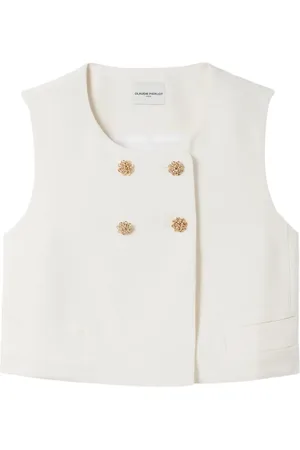 Claudie Pierlot Chaleco con botones florales