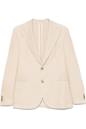 LUIGI BIANCHI MANTOVA Blazer texturizado