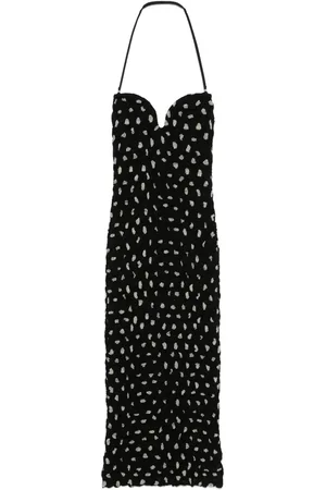 Nanushka Vestido Haylen midi