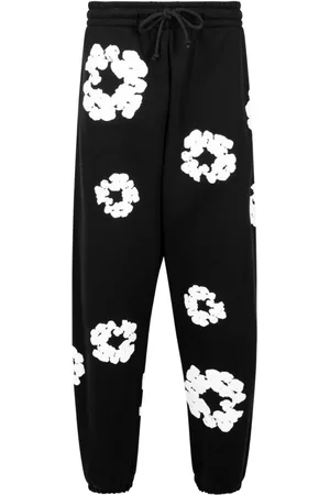 DENIM TEARS Pantalones de chándal con estampado Cotton Wreath